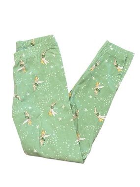 Janie and Jack Mint Green Tinker Bell Printed Leggings